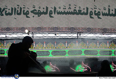 تجمع عزاداران فاطمی در میدان امام حسین (ع)