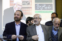 نشست ظهر دلنشین استاد ابوالفضل بهرام‌پور
