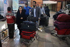 بازگشت زهرا قربانی، نماینده کشورمان در دوازدهمین دوره مسابقات بین المللی قرآن بانوان اردن به میهن اسلامی