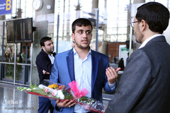 بازگشت نمایندگان ایران از مسابقات کویت
