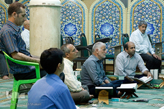 جلسه قرآن حبیب صداقت