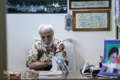 توصیه حاج احمد به بچه  همیشه با وضو بودن است 