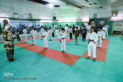 شروع تمرینات رزمی