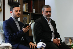 دیدار نمایندگان جامعه قرآنی با خانواده شهید «شهید احمد انصاری»
