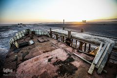 خشکسالی در بندر شرفخانه 