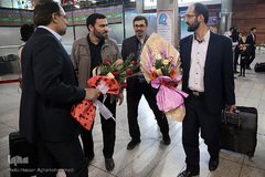 بازگشت امیر لعل اول، نفر اول قرائت هجدهمین دوره مسابقات بین‌المللی قرآن کشور روسیه به میهن اسلامی