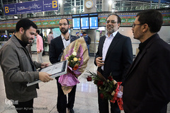 بازگشت امیر لعل اول، نفر اول قرائت هجدهمین دوره مسابقات بین‌المللی قرآن کشور روسیه به میهن اسلامی