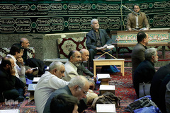 جلسه هفتگی آموزش قرآن استاد محمدحسین سبزعلی