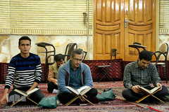 جلسه قران سیدمحسن خدام حسینی