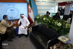 مهمانان غرفه ایکنا در دومین روز نمایشگاه مطبوعات