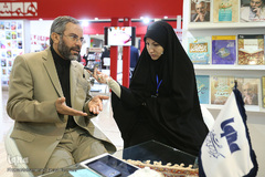 غرفه ایکنا در سومین روز نمایشگاه مطبوعات