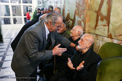 مراسم ترحیم همسر مرحومه استاد مظاهری