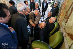 مراسم ترحیم همسر مرحومه استاد مظاهری