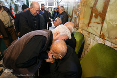 مراسم ترحیم همسر مرحومه استاد مظاهری