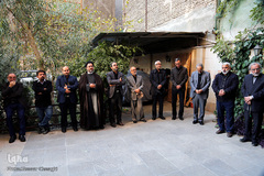 مراسم تشییع پیکر خادم القرآن سیدمهدی فاطمیان