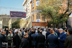 مراسم تشییع پیکر خادم القرآن سیدمهدی فاطمیان