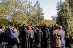 مراسم تشییع پیکر خادم القرآن سیدمهدی فاطمیان