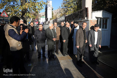 مراسم تشییع پیکر مرحوم استاد حبیب الله چایچیان(حسان)