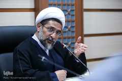 حجت‌الاسلام حمید محمدی، دبیر شورای توسعه فرهنگ قرآنی در جلسه ستاد راهبری طرح ملی حفظ قرآن کریم