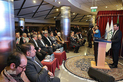 رونمایی از تندیس آیت‌الله هاشمی رفسنجانی در تالار مشاهیر برج میلاد