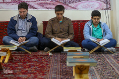 آخرین جلسه قرآئت قرآن استاد پویا در سال ۹۶