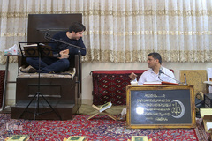 آخرین جلسه قرآئت قرآن استاد پویا در سال ۹۶