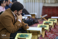 آخرین جلسه قرآئت قرآن استاد پویا در سال ۹۶