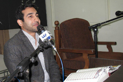 جلسه محمد صادق بهشتی قاری قرآن ایکنا