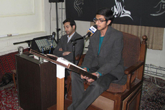 جلسه محمد صادق بهشتی قاری قرآن ایکنا