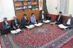 جلسه محمد صادق بهشتی قاری قرآن ایکنا