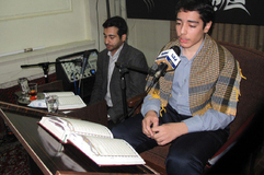 جلسه محمد صادق بهشتی قاری قرآن ایکنا