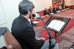 جلسه محمد صادق بهشتی قاری قرآن ایکنا