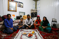 آغاز سال نو در مناطق زلزله زده کرمانشاه
