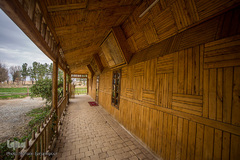 دهکده و مسجد چوبی در نیشابور