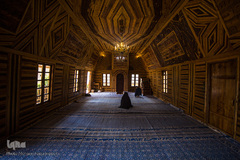 دهکده و مسجد چوبی در نیشابور