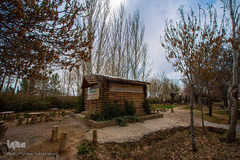 دهکده و مسجد چوبی در نیشابور