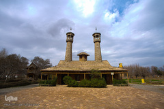 دهکده و مسجد چوبی در نیشابور