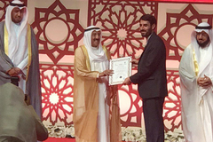 مهدی غلام نژاد قاری قرآن کریم امیر کویت