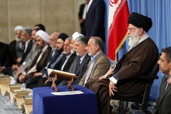 دیدار متسابقان و اعضای هیئت داوران سی و پنجمین دوره مسابقات بین‌المللی قرآن کریم