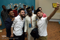 بازدید متسابقین مسابقات بین المللی قرآن دانشجویان مسلمان از دانشگاه فردوسی