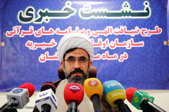 حجت الاسلام و المسلمین شرفخانی، معاون فرهنگی سازمان اوقاف و امور خیریه