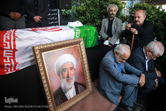 مراسم تشییع پیکر مرحوم حجت الاسلام «احمد احمدی»