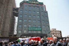 مراسم تشییع پیکر مرحوم حجت الاسلام «احمد احمدی» عضو  فقید شورای عالی انقلاب فرهنگی