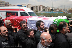 مراسم تشییع پیکر مرحوم حجت الاسلام «احمد احمدی» عضو  فقید شورای عالی انقلاب فرهنگی