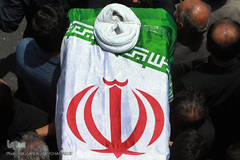 مراسم تشییع پیکر مرحوم حجت الاسلام «احمد احمدی» عضو  فقید شورای عالی انقلاب فرهنگی