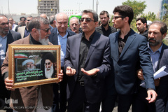 مراسم تشییع پیکر مرحوم حجت الاسلام «احمد احمدی» عضو  فقید شورای عالی انقلاب فرهنگی