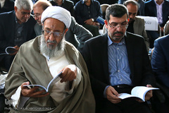 مراسم تشییع پیکر مرحوم حجت الاسلام «احمد احمدی» عضو  فقید شورای عالی انقلاب فرهنگی