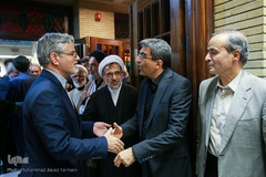 محمود صادقی در مراسم یادبود حجت الاسلام احمد احمدی