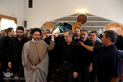 مراسم تشییع پیکر خادم القرآن مرحوم «غفور آقازاده سلطانی» بنیان‌گذار دارتحفیظ القرآن الکریم
