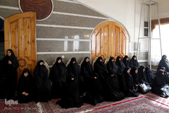 مراسم تشییع پیکر خادم القرآن مرحوم «غفور آقازاده سلطانی» بنیان‌گذار دارتحفیظ القرآن الکریم